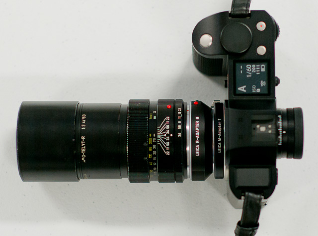 Leitz Leitz Leica Elmarit-R 180mm F2.8 Avec Couvercles Et Étui Rigide Original Germany 