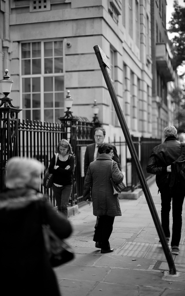 The classic look of London with the usual disorder and cofusion. Leica M 240 with Leica 50mm Noctilux-M f/0.95.