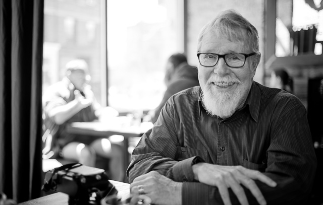 A kind person. Alan Watson with his Leica. Leica M240 with Leica 35mm Double-Aspherical 35mm Summilux f/1.4 AA. © Thorsten Overgaard.