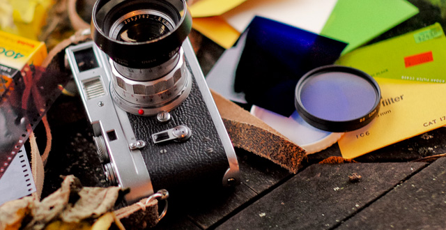 Here's some of my blue filters I used to use for indoor photography: There is the round glass filter you can screw onto the lens (they exist in different strengths) as well as the blue Kodak color compensating filter in plastic that sets in a filter holder in front of the lens. © 2015 Thorsten Overgaard.   