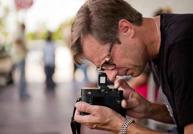 The Leica EVF enables you to photograph looking down, even from the side. © Thorsten Overgaard