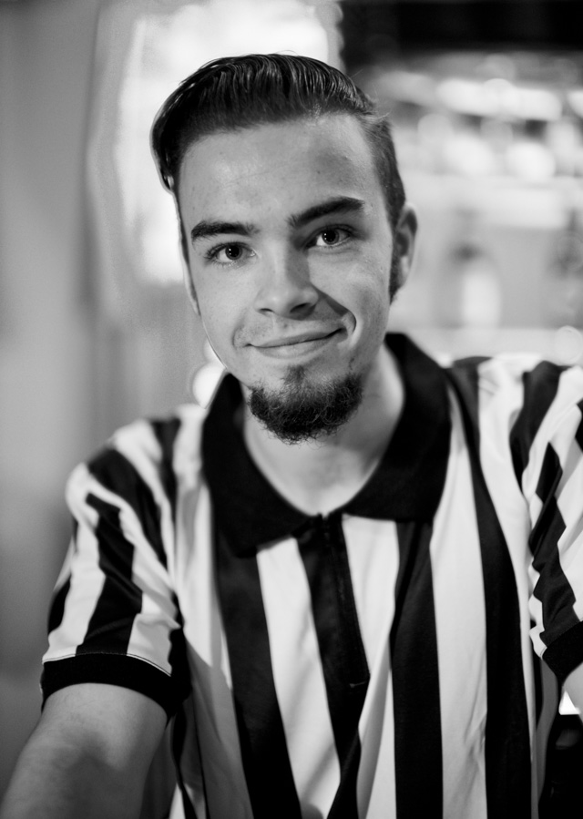 My son Oliver dressed for the Super Bowl. Leica M10 with Leica 50mm Noctilux-M ASPH f/0.95. © 2017 Thorsten Overgaard. 