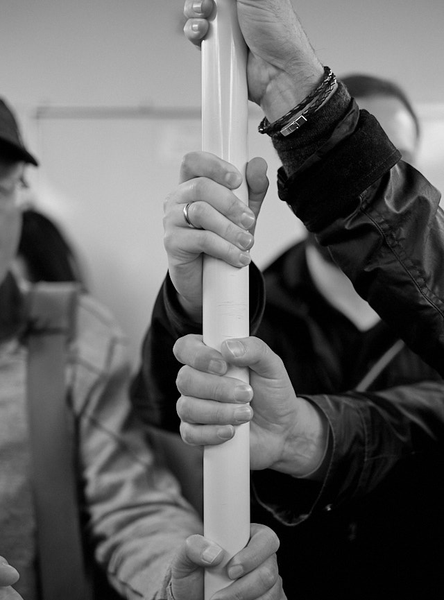 Hands-on workshop takes the U-bahn from east to west. Leica M10-P with Leica 50mm APO-Summicron. © 2018 Thorsten Overgaard. 