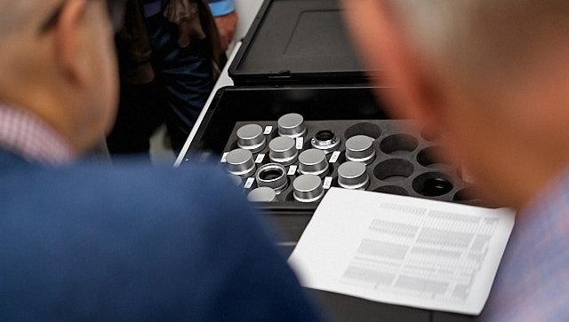 One of the features of the new archive is that protypes and model cameras are now put straight into the archive and not lost or sold. Here is a view into a box of somewhat 20 different protypes of the lens for the Zargato model. Another box contain a similar number of prototype and model cameras. 