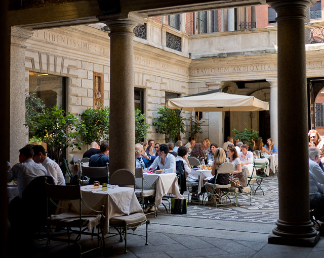 Lunch time in Milano. © 2017 Thorsten Overgaard.