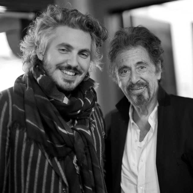 Matteo Perin and I went see Al Pacino amnd had a chat backstage. Leica M10 with Leica 50mm Noctilux-M ASPH f/0.95. © 2017 Thorsten Overgaard.