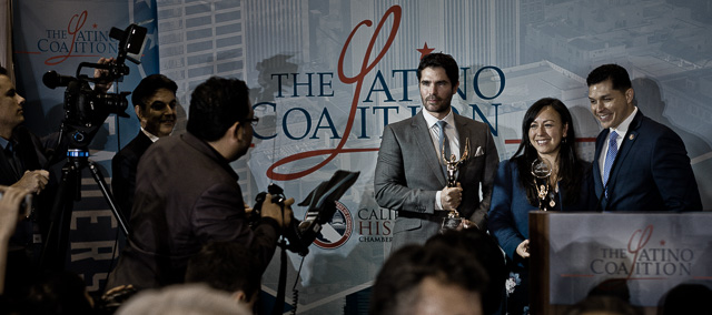 We went to The Latino Coalition lunch and award show in downtown Los Angeles on June 29. Chris Garcia, Jennifer Korn. Leica M10 with Leica 50mm Noctilux-M ASPH f/0.95. © 2017 Thorsten Overgaard. 