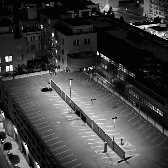 Somebody found a parking space in Downtown LA. Leica M10-P with 7artisans 50mm f/1.1. © Thorsten Overgaard. 