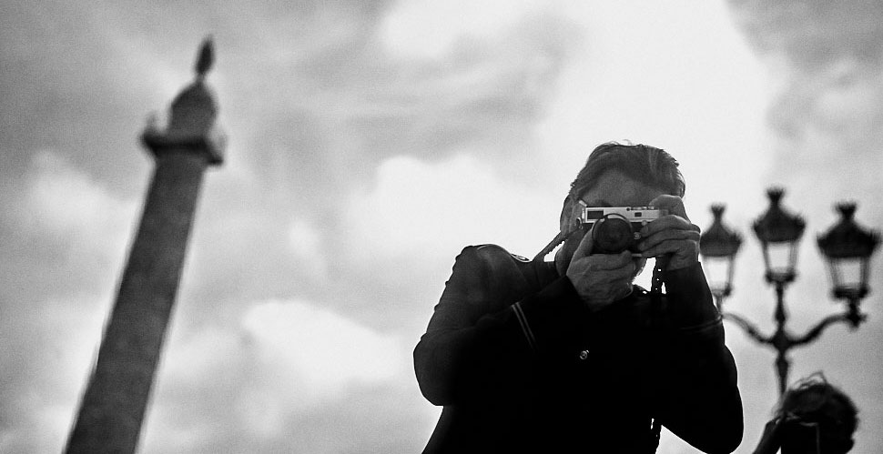 Selfie at Place Vendôme. in Paris.© 2018 Thorsten von Overgaard. 