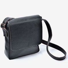 The Von Mini Messenger Black Calfskin Camera Walkabout Bagwith dark ...