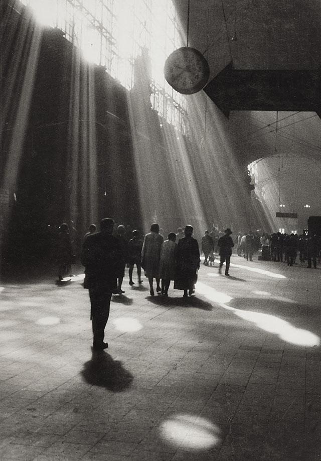 Frankfurt Railway Station by Dr. Paul Wolff, 1926. This one was on auction at the WestLicht 100 Year Leica Auction in Wetzlar, May 23, 2014. Starting price €2,000, sold for € 2,400.