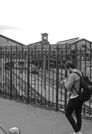 Behind Gare Saint-Lazare 2017