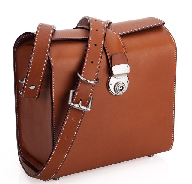 Arte di Mano Heritage Camera Bag in Barenia Tan is a $999 bag from Leica Store Miami. 