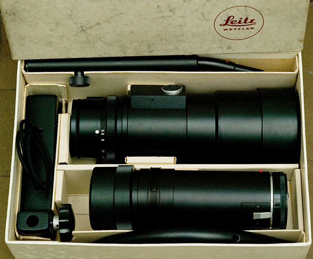 Telyt-R 400mm f/6.8 in a box