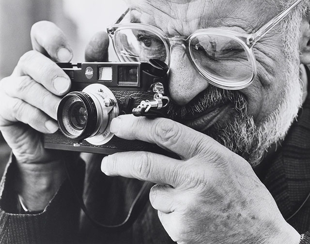 Snapshot Poetics: "I do my sketching and observing with the camera". The great Beat-poet Allen Ginsberg (1926-1997) with his Leica M6. Amongst other things, he said this which may be true for most Leica users and their cameras and lenses: "Somethings once you've loved them become yours forever. And if you try to let them go they only circle back and return to you. They become apart of who you are..."