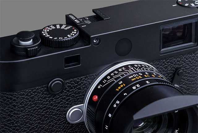 The black painted brass dot for Leica M10 from MG Production in Hong Kong. $10 including shipping.