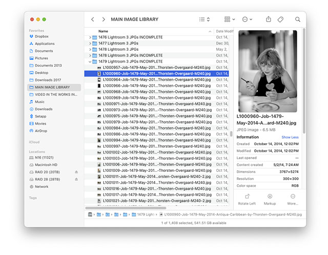 How to show preview of photos and files in Mac Finder. If you don't see the Preview pane on the right in the Finder of Mac, choose View > Show Preview.