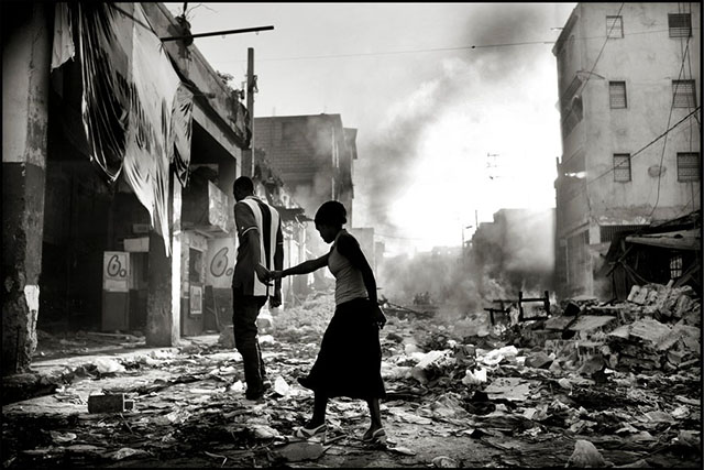 Jan Grarup's "The There Was Silence" fron the haiti earthquake aftermath won the Oskar Barnack Award and several other competitions he submitted it to. He know he got a winner, so he submit it all around. No reason to invent something new. Use what you already know you got.