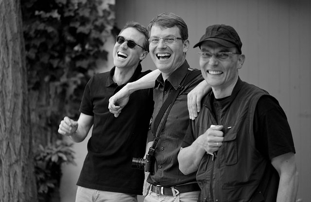 Matthias, Thomas and Chrostoph in Zurich, June 2011. © 2011-2016 Thorsten Overgaard. 