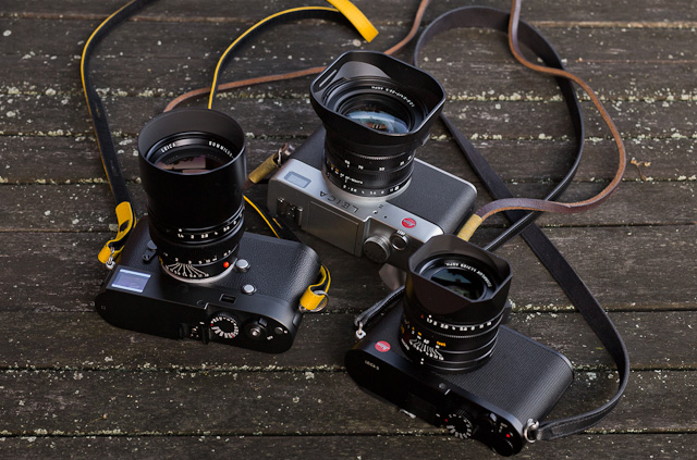 Leica M 246, Leica Digilux 2 and Leica Q