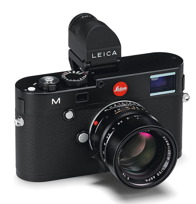 The Leica M240 acessory is the EVF2 (Electronic Viewfinder) which allow you to see "live view" of what the sensor sees. This was is made possible by having a CMOS sensor (and not possible previously with the CCD sensor in the Leica M9). 
