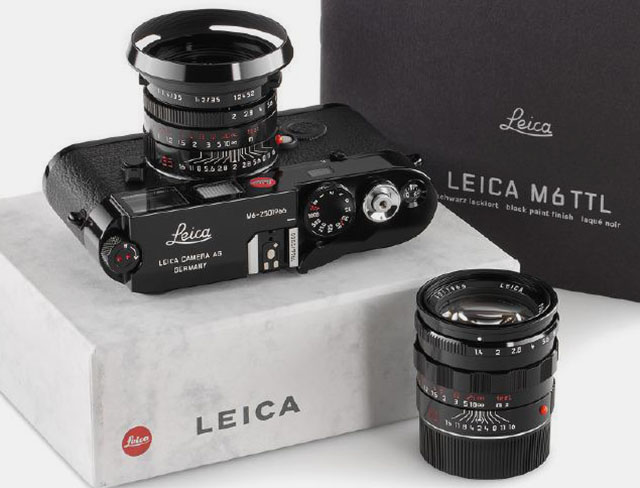 Leica M6 TTL Black Paint "Millenium"