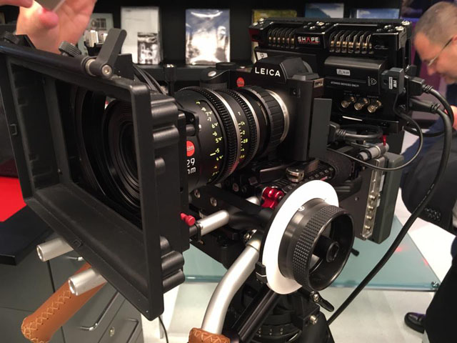 Leica SL 601 with Leica 29mm Cine Summilux-C lens