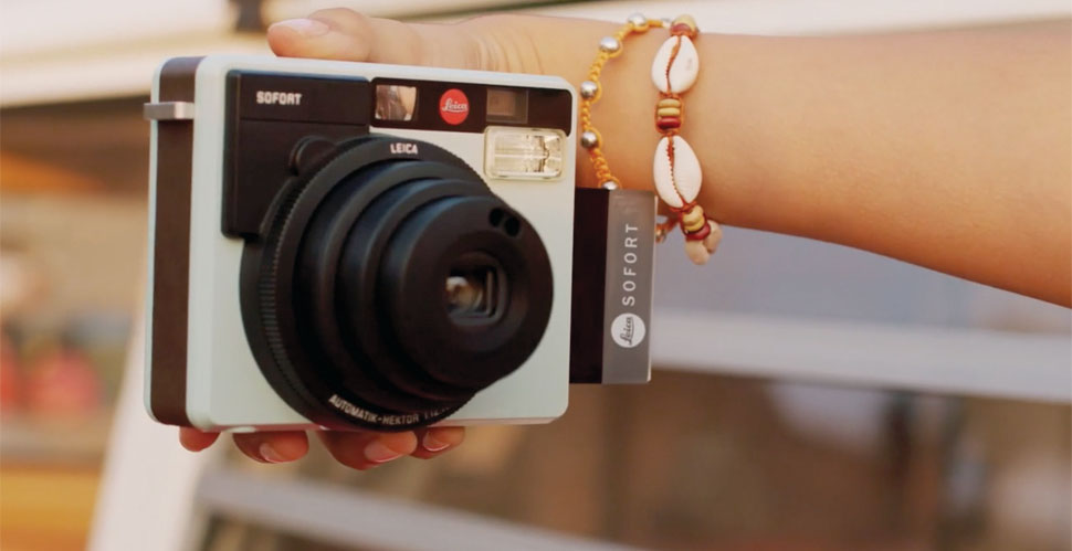 The Leica Sofort instant camera.