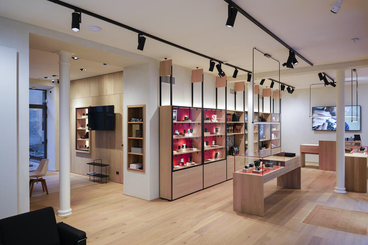 Leica Store Copenhagen, Ny Østergade 3, Copenhagen, Denmark opened in April 2022. 