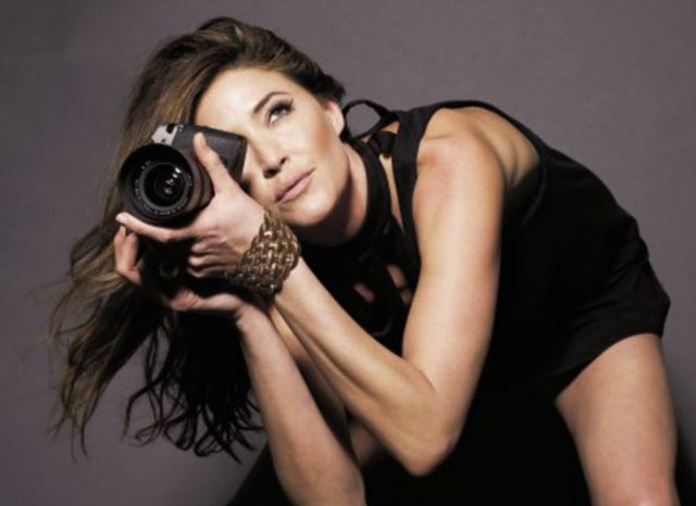 Model, television presenter and photogarpher Lisa Snowdon. 