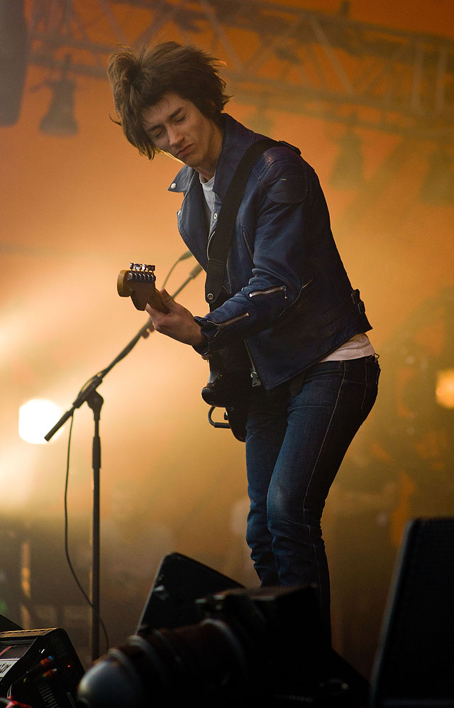 Alex Turner of Arctic Monkeys