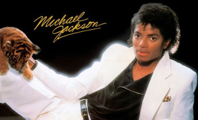 Michael Jackson by Dick Zimmerman, 1982. 