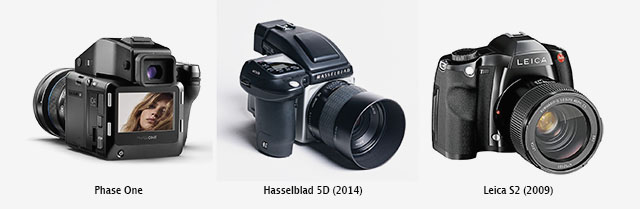 Phase One vs Hasselblad medium format vs Leica S medium format