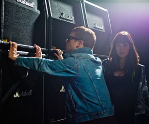 Sleigh is Bells Alexis Krauss & Derek E Miller