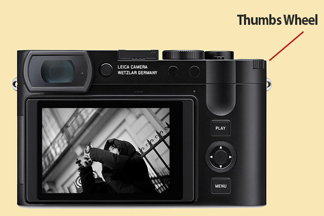 Leica Q3 43 APO Thumbs Wheel 
